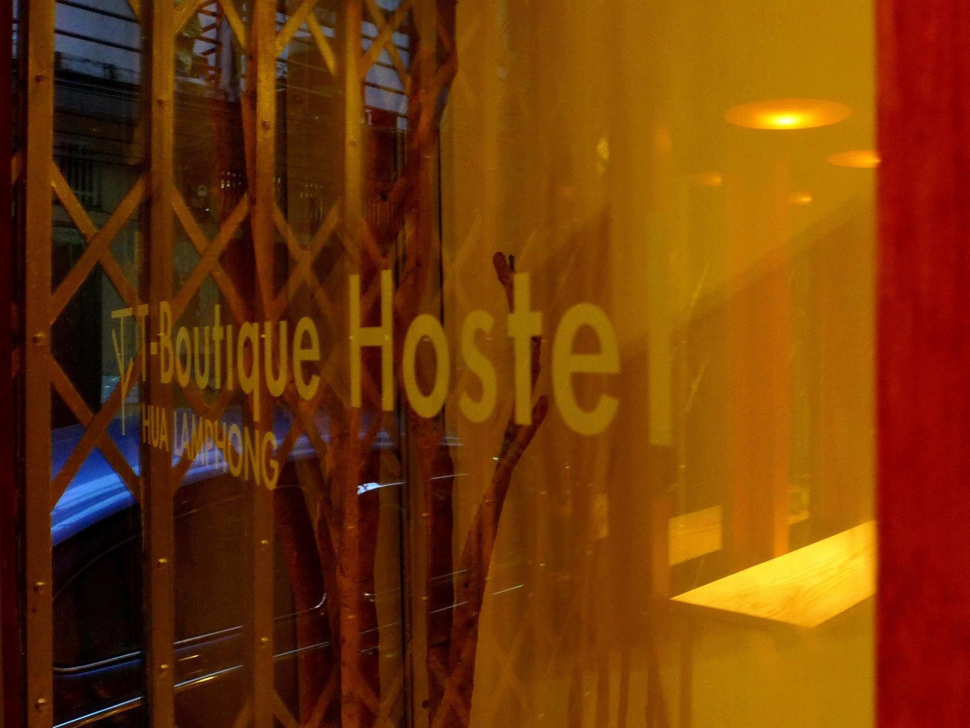 T-Boutique Hostel - Hua Lamphong Bangkok Zewnętrze zdjęcie