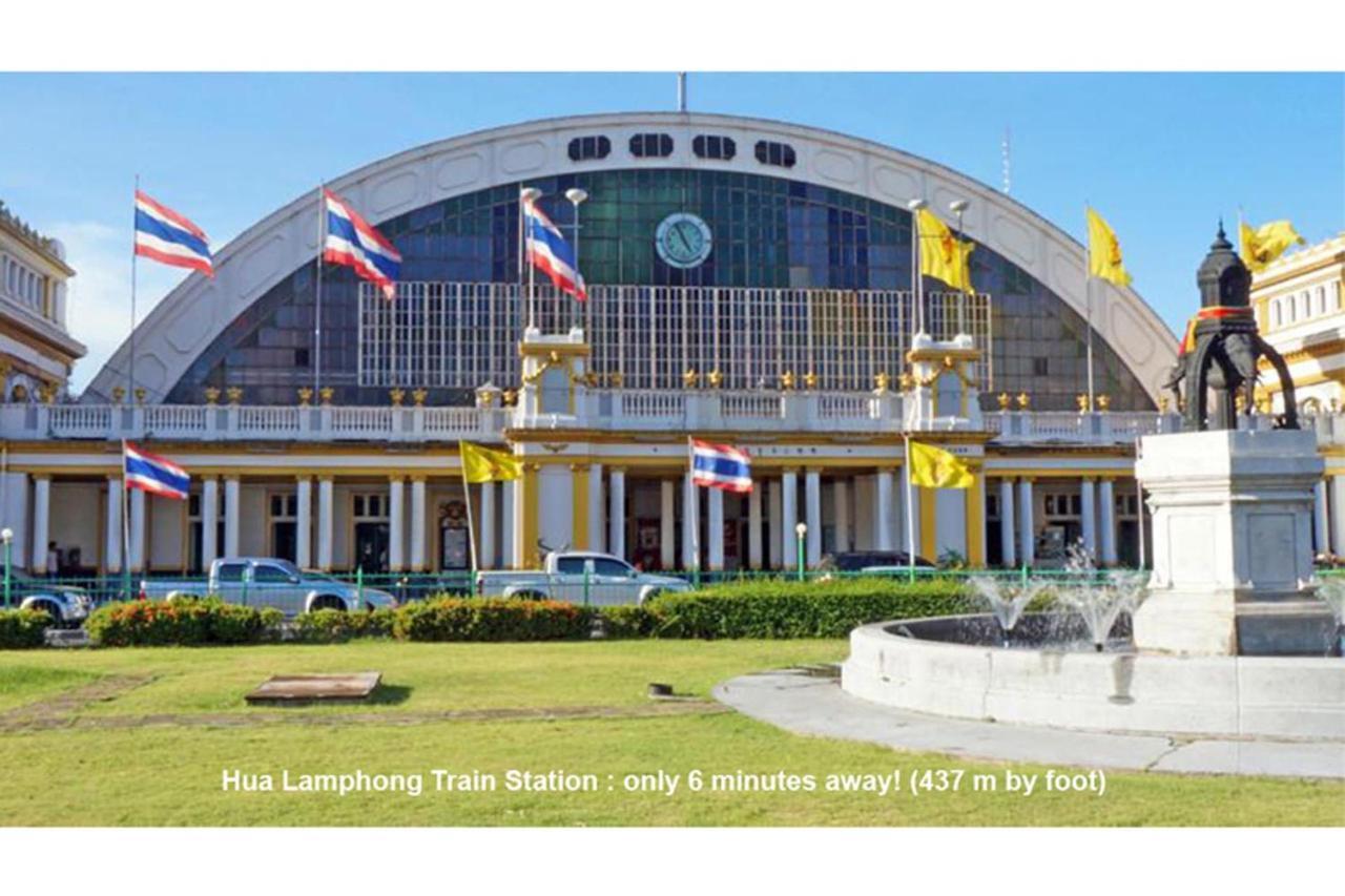 T-Boutique Hostel - Hua Lamphong Bangkok Zewnętrze zdjęcie